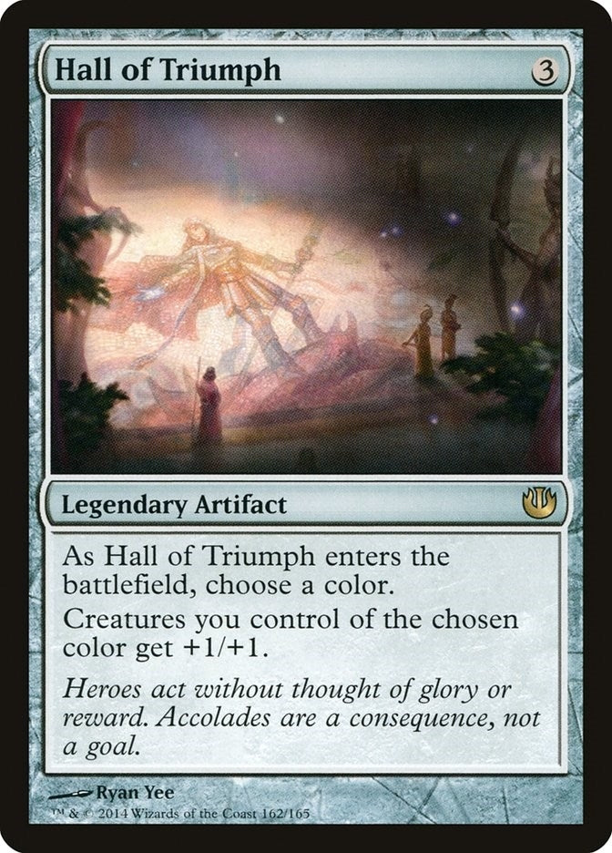 Image for Hall of Triumph (Journey Into Nyx) (162) - Magic: The Gathering