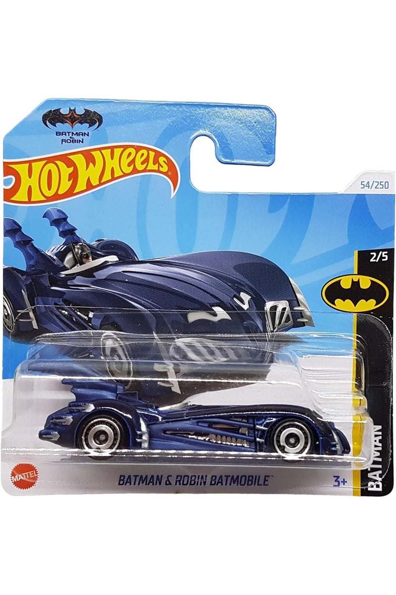 054/250  Hot Wheels - Batman & Robin Batmobile  (Dark Blue)- Batman 2/5 - 2024 - HTD51