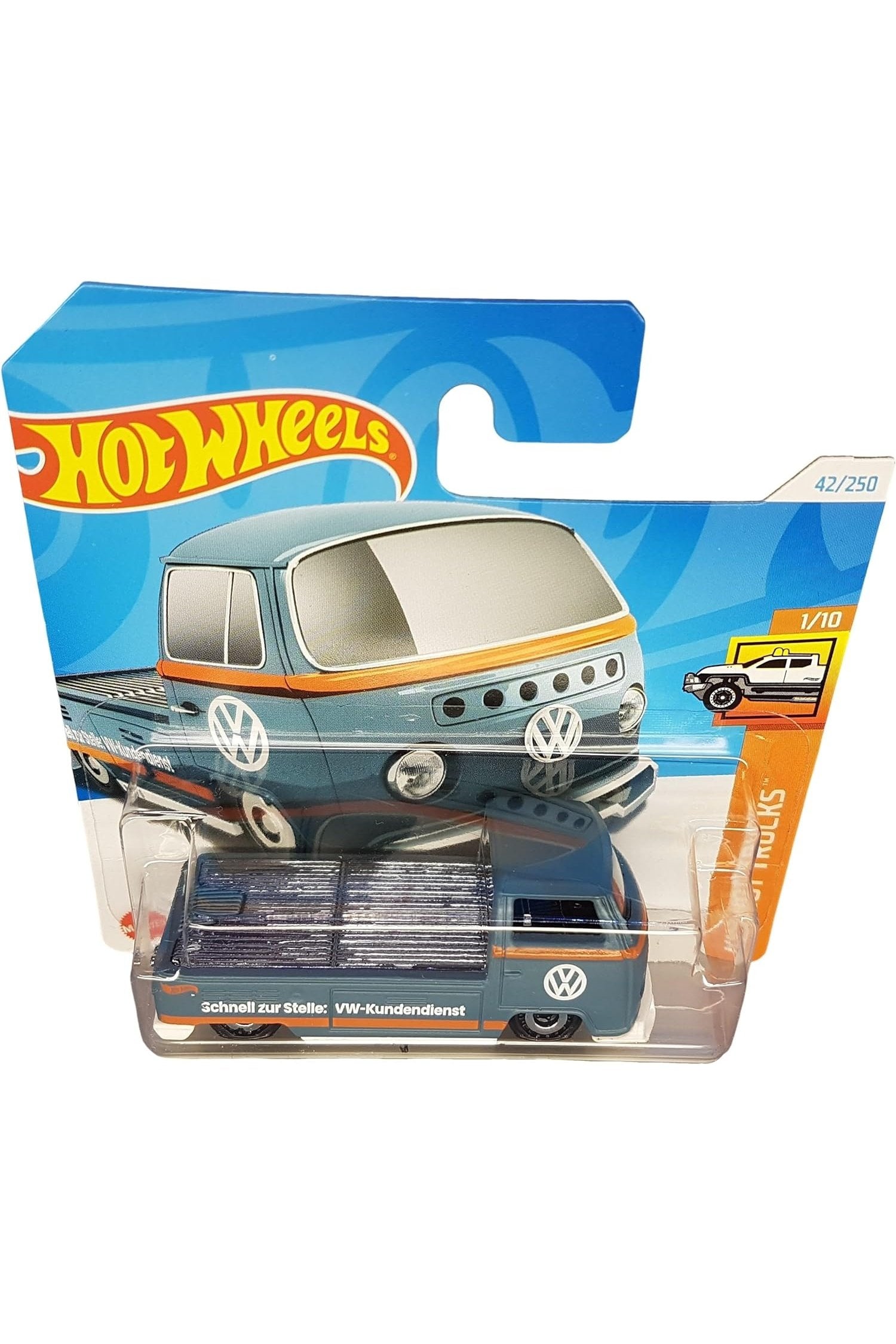 042 250 Hot Wheels Volkswagon T2 Pickup HW Hot Trucks 1 10 HTC28 The Realm Of Adventure