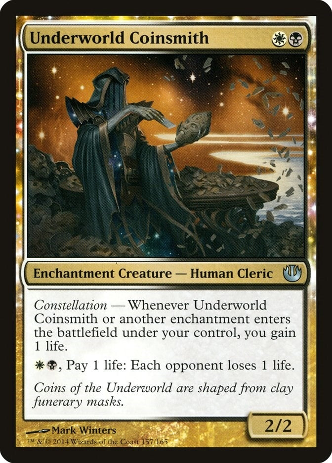 Image for Underworld Coinsmith (Journey Into Nyx) (157) - Magic: The Gathering