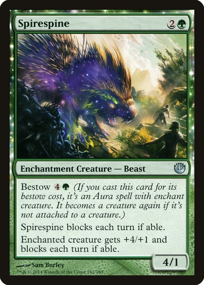 Image for Spirespine (Journey Into Nyx) (142) - Magic: The Gathering
