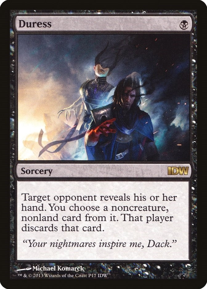 Image for Duress (IDW Comics 2014) (Media Promos) (P17) - Magic: The Gathering