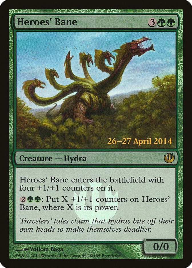 Image for Heroes' Bane (Prerelease Cards) (126) - Magic: The Gathering