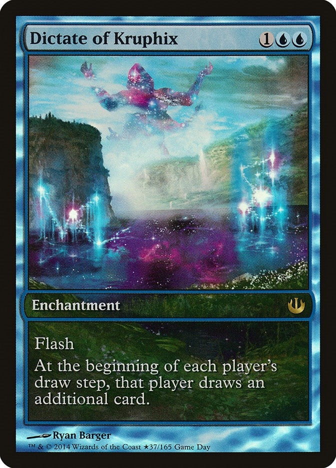 Image for Dictate of Kruphix (Game Day & Store Championship Promos) (37) - Magic: The Gathering