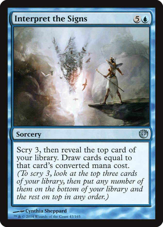 Image for Interpret the Signs (Journey Into Nyx) (43) - Magic: The Gathering