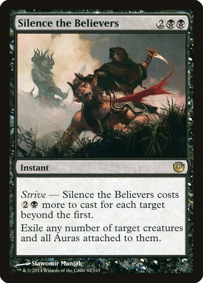 Image for Silence the Believers (Journey Into Nyx) (82) - Magic: The Gathering