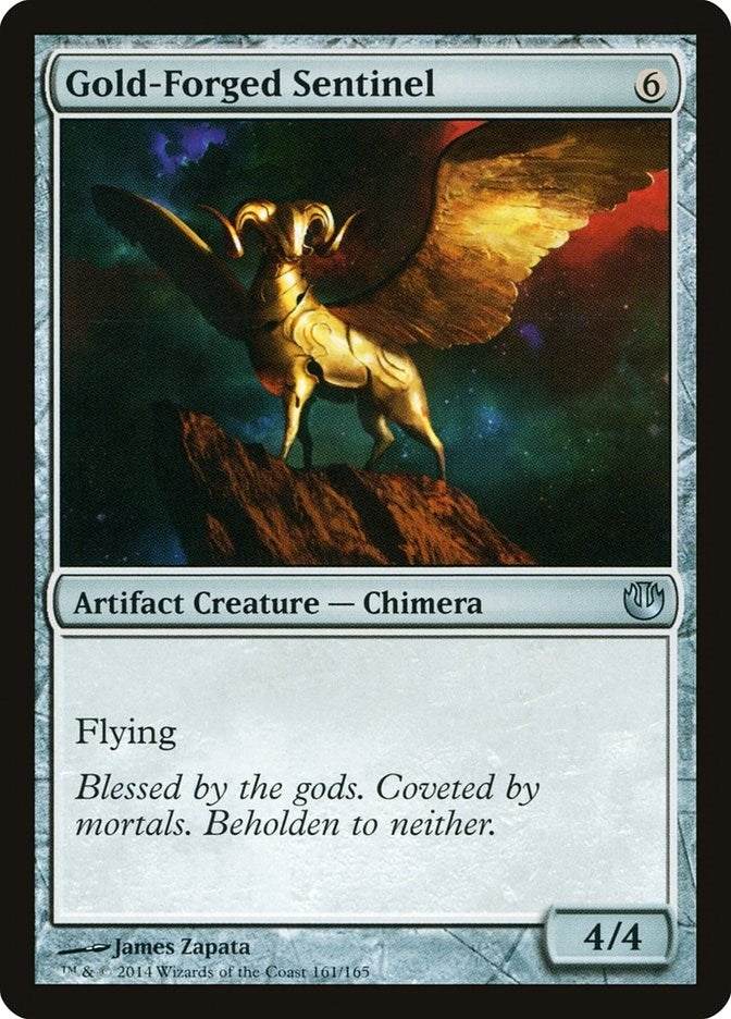 Image for Gold-Forged Sentinel (Journey Into Nyx) (161) - Magic: The Gathering