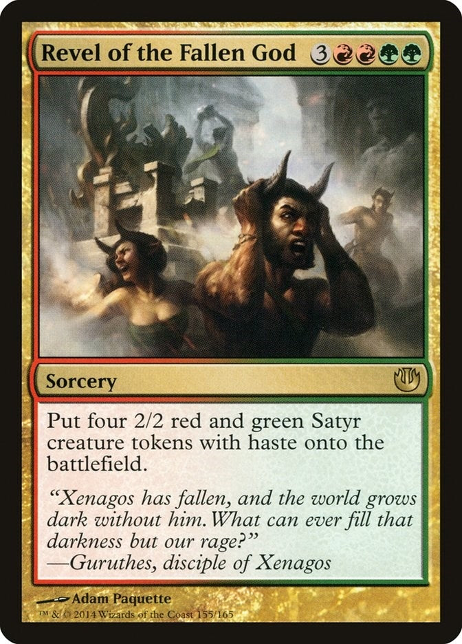 Image for Revel of the Fallen God (Journey Into Nyx) (155) - Magic: The Gathering
