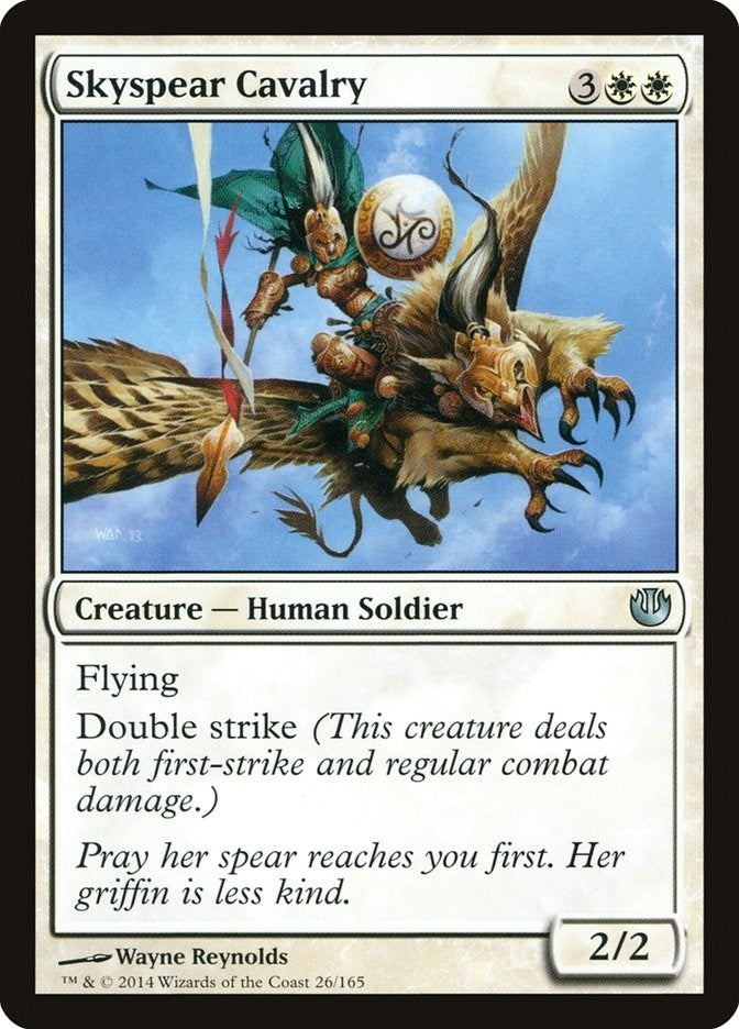 Image for Skyspear Cavalry (Journey Into Nyx) (26) - Magic: The Gathering