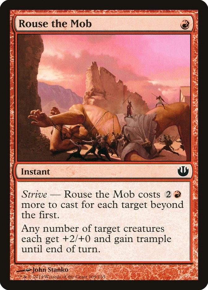 Image for Rouse the Mob (Journey Into Nyx) (109) - Magic: The Gathering