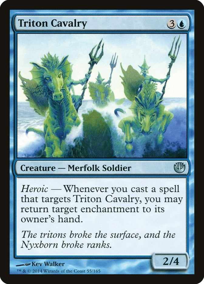Image for Triton Cavalry (Journey Into Nyx) (55) - Magic: The Gathering