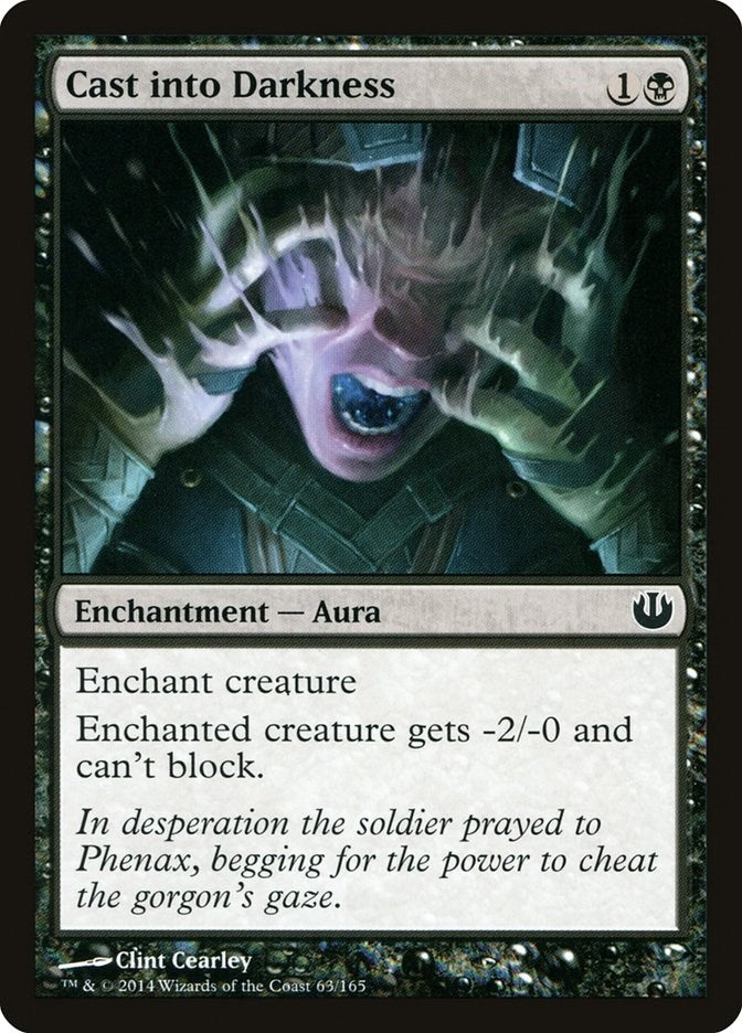 Image for Cast into Darkness (Journey Into Nyx) (63) - Magic: The Gathering