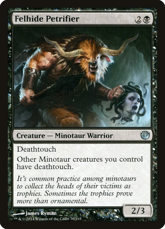 Image for Felhide Petrifier (Journey Into Nyx) (70) - Magic: The Gathering