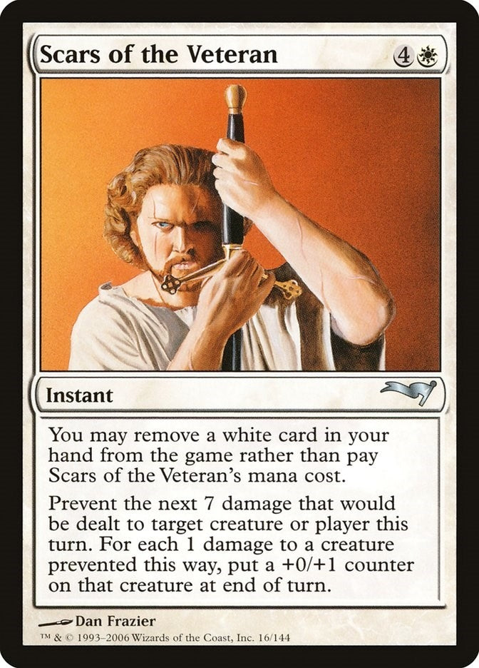 Image for Scars of the Veteran (Coldsnap Theme Deck Reprints) (16) - Magic: The Gathering