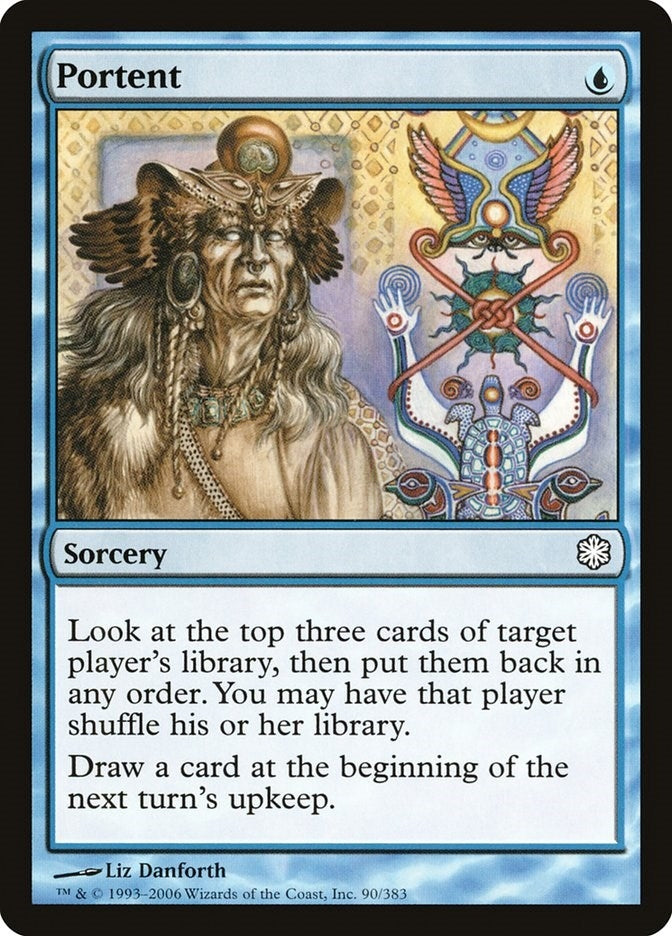 Image for Portent (Coldsnap Theme Deck Reprints) (90) - Magic: The Gathering