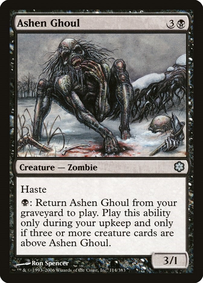 Image for Ashen Ghoul (Coldsnap Theme Deck Reprints) (114) - Magic: The Gathering