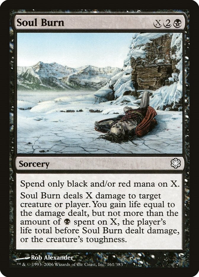 Image for Soul Burn (Coldsnap Theme Deck Reprints) (161) - Magic: The Gathering