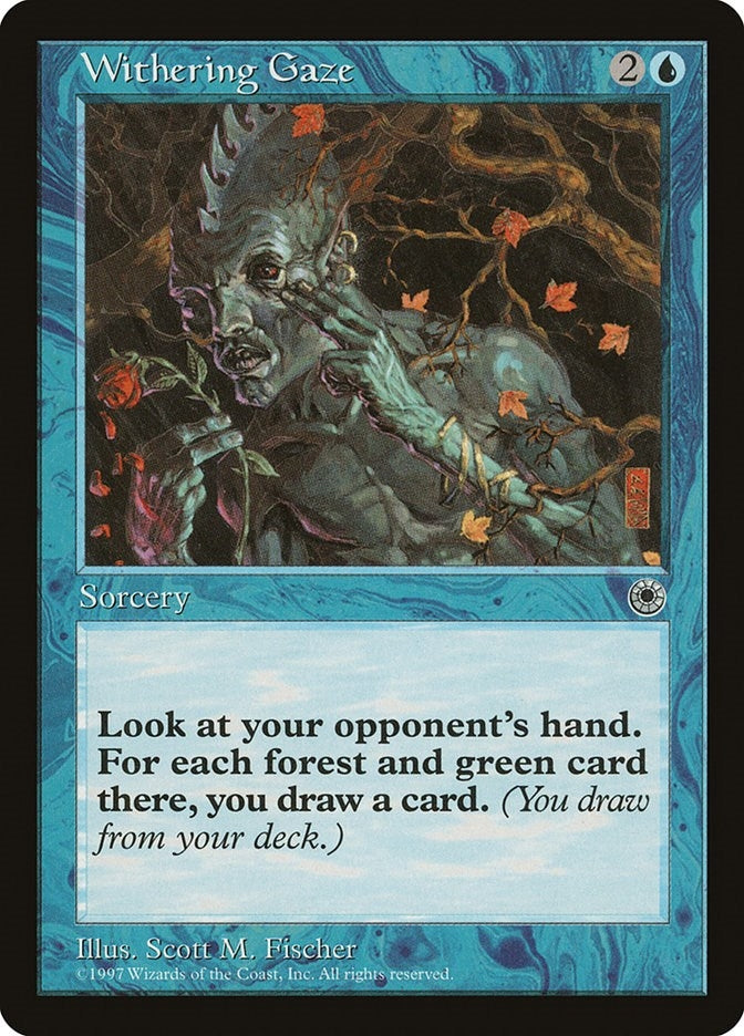 Image for Withering Gaze (Portal) - Magic: The Gathering