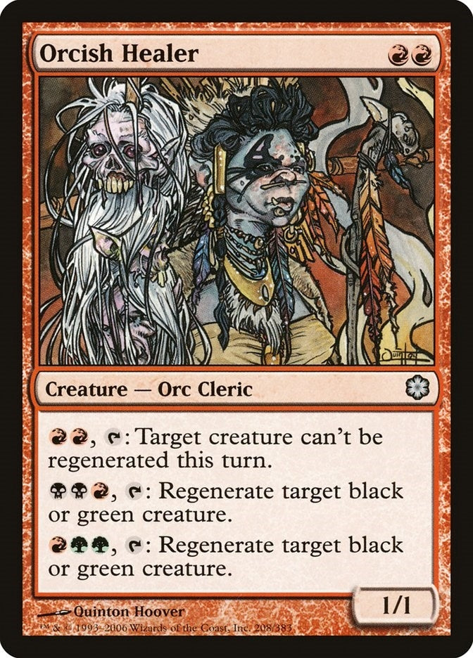Image for Orcish Healer (Coldsnap Theme Deck Reprints) (208) - Magic: The Gathering
