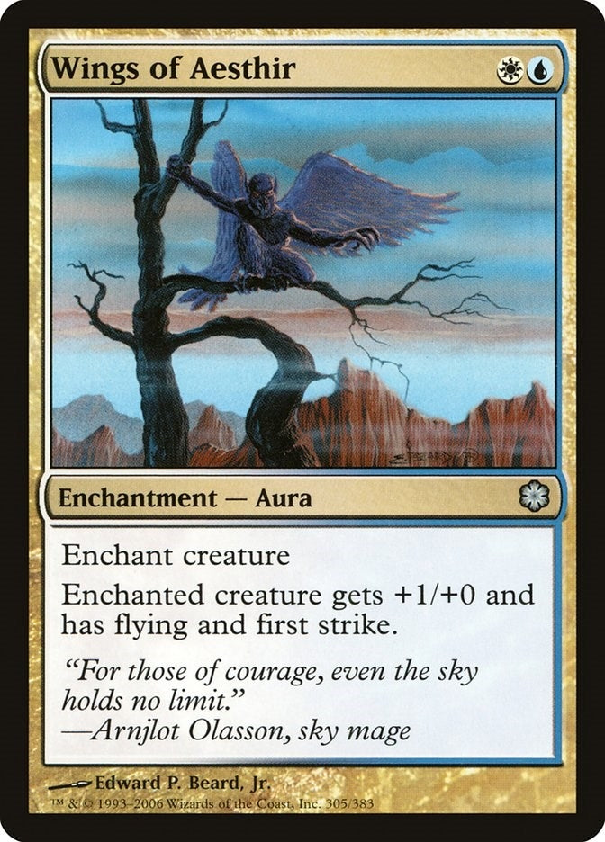 Image for Wings of Aesthir (Coldsnap Theme Deck Reprints) (305) - Magic: The Gathering