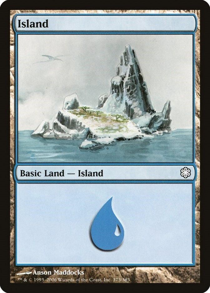 Image for Island (373) (Coldsnap Theme Deck Reprints) (373) - Magic: The Gathering