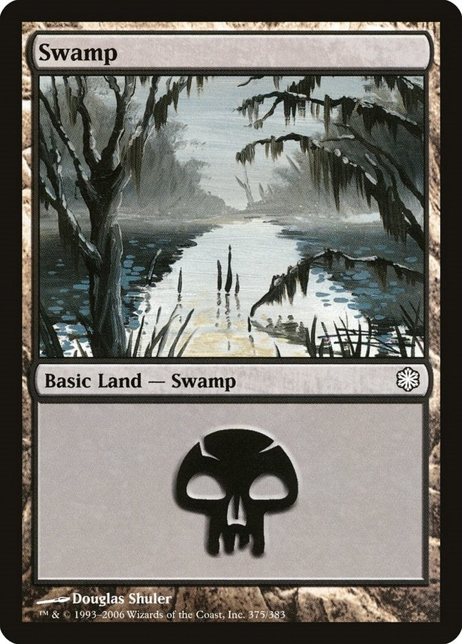 Image for Swamp (375) (Coldsnap Theme Deck Reprints) (375) - Magic: The Gathering