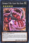 Image for Number C106: Giant Red Hand (Dragons of Legend) (DRLG-EN049) - YuGiOh