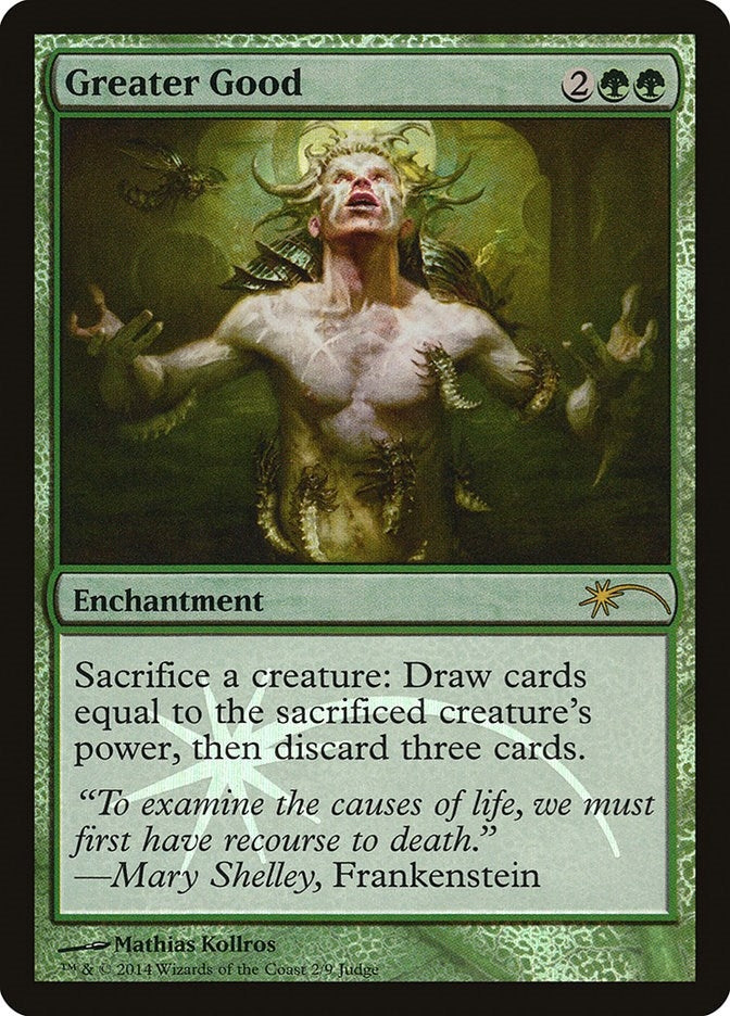 Image for Greater Good (Judge Promos) (2) - Magic: The Gathering