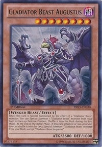 Image for Gladiator Beast Augustus (Primal Origin) (PRIO-EN030) - YuGiOh