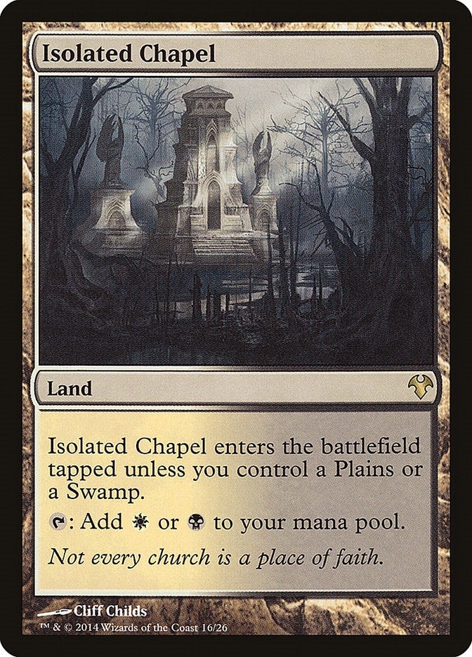 Image for Isolated Chapel (Magic Modern Event Deck) (16) - Magic: The Gathering