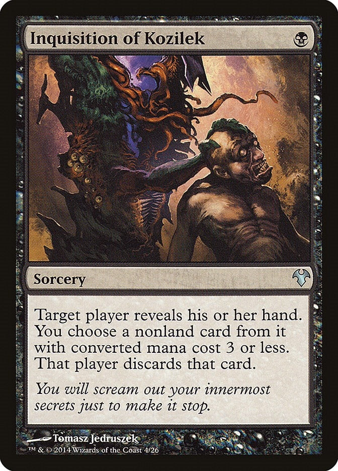 Image for Inquisition of Kozilek (Magic Modern Event Deck) (4) - Magic: The Gathering