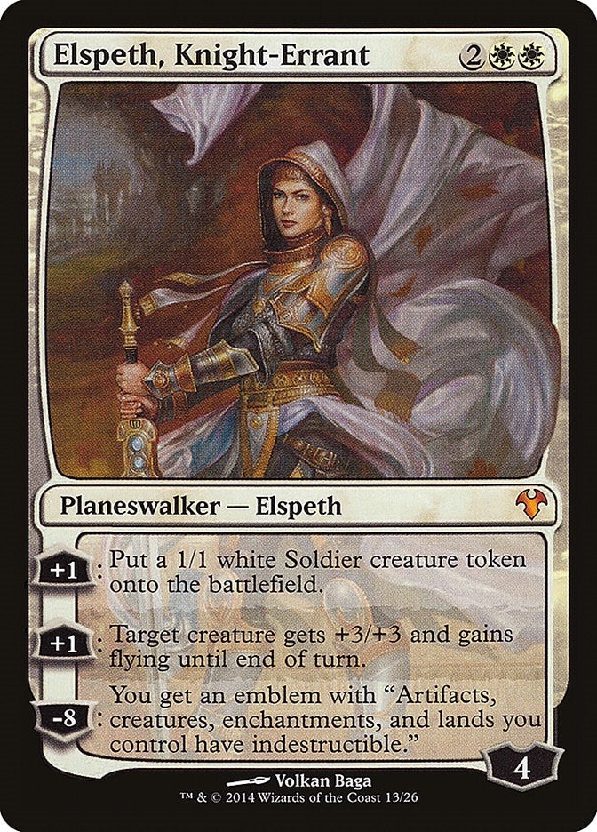 Image for Elspeth, Knight-Errant (Magic Modern Event Deck) (13) - Magic: The Gathering
