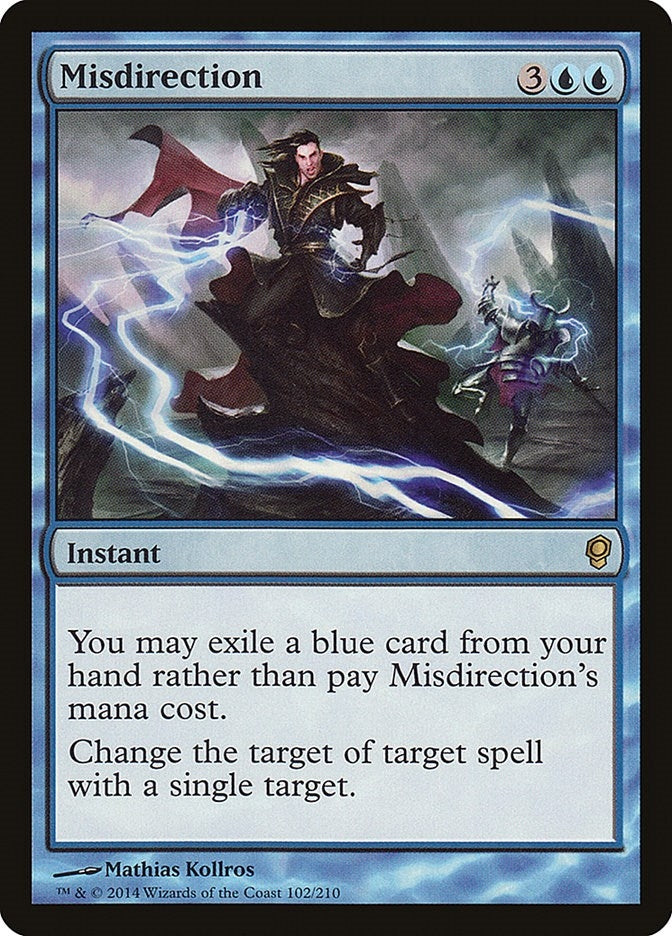 Image for Misdirection (Conspiracy) (102) - Magic: The Gathering