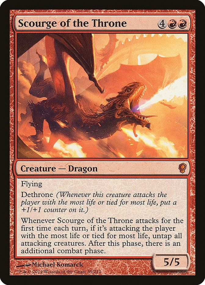 Image for Scourge of the Throne (Conspiracy) (35) - Magic: The Gathering