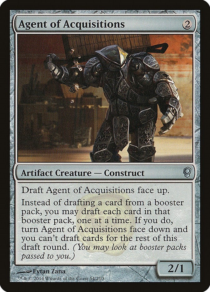 Image for Agent of Acquisitions (Conspiracy) (54) - Magic: The Gathering