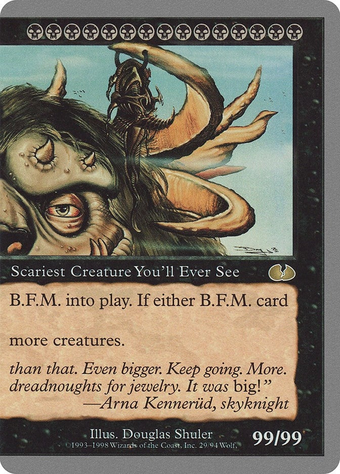 Image for B.F.M. (Big Furry Monster) (29) (Unglued) (29) - Magic: The Gathering