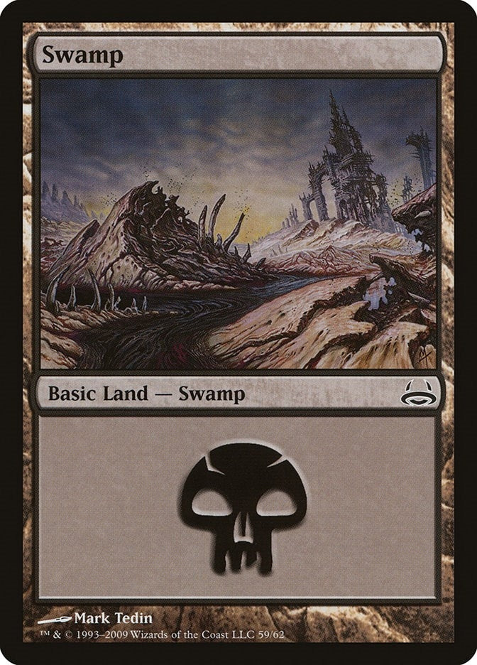 Image for Swamp (59) (Duel Decks: Divine vs. Demonic) (59) - Magic: The Gathering