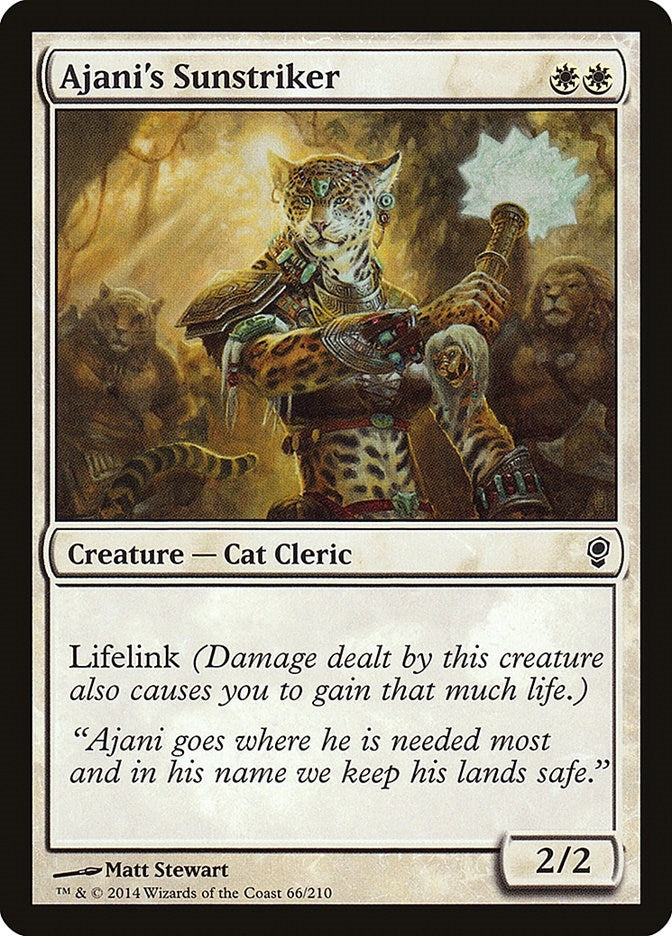 Image for Ajani's Sunstriker (Conspiracy) (66) - Magic: The Gathering