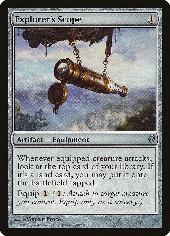 Image for Explorer's Scope (Conspiracy) (198) - Magic: The Gathering