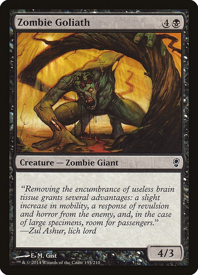 Image for Zombie Goliath (Conspiracy) (135) - Magic: The Gathering
