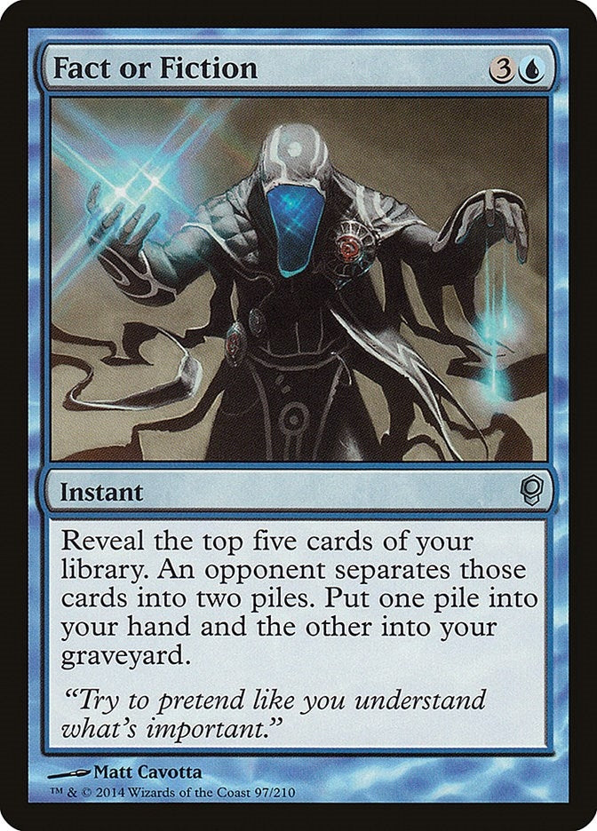 Image for Fact or Fiction (Conspiracy) (97) - Magic: The Gathering