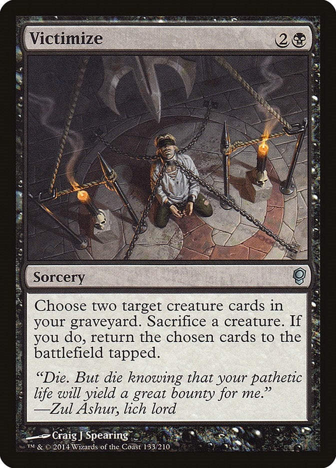 Image for Victimize (Conspiracy) (133) - Magic: The Gathering