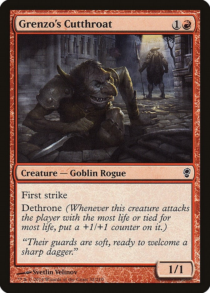 Image for Grenzo's Cutthroat (Conspiracy) (32) - Magic: The Gathering