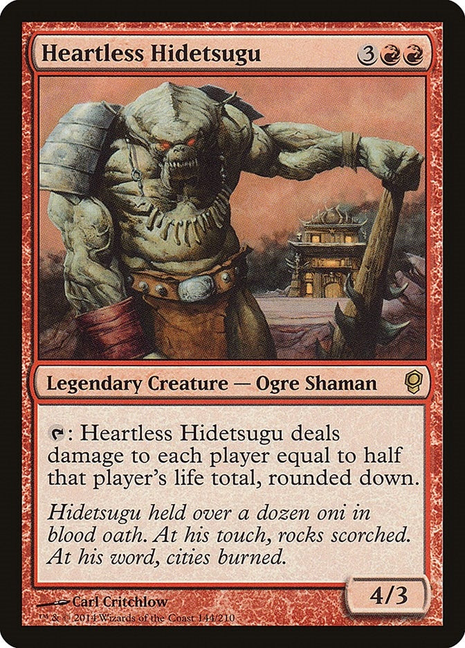 Image for Heartless Hidetsugu (Conspiracy) (144) - Magic: The Gathering