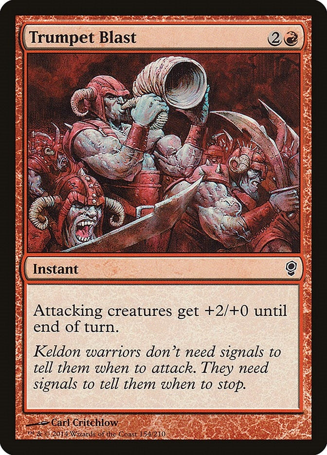 Image for Trumpet Blast (Conspiracy) (154) - Magic: The Gathering