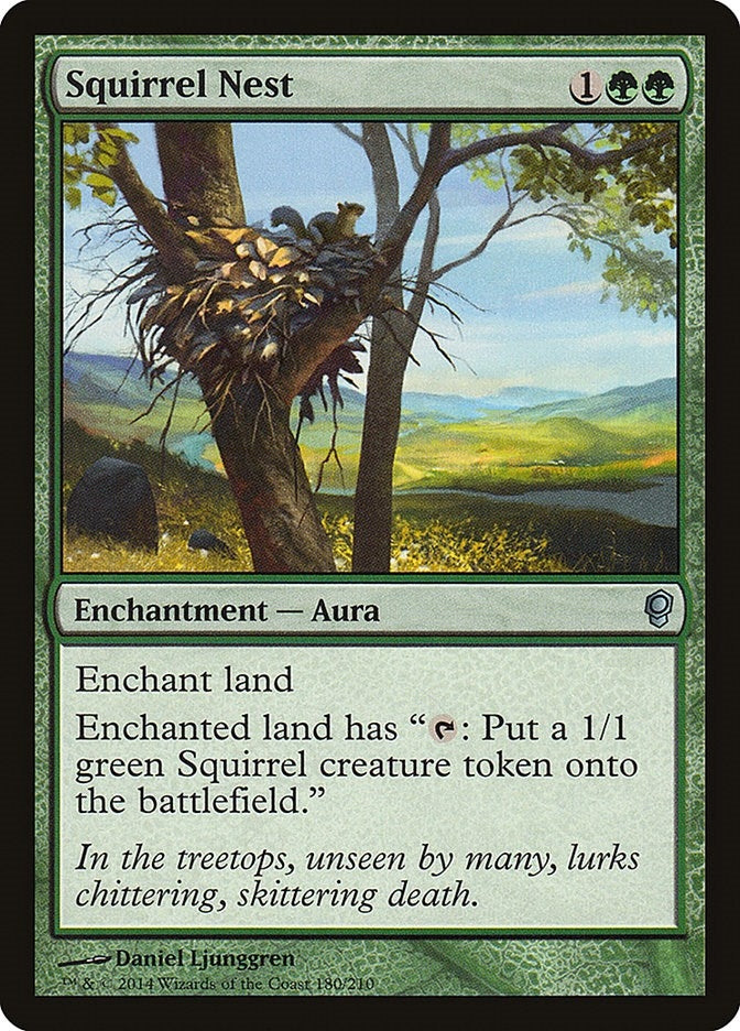 Image for Squirrel Nest (Conspiracy) (180) - Magic: The Gathering