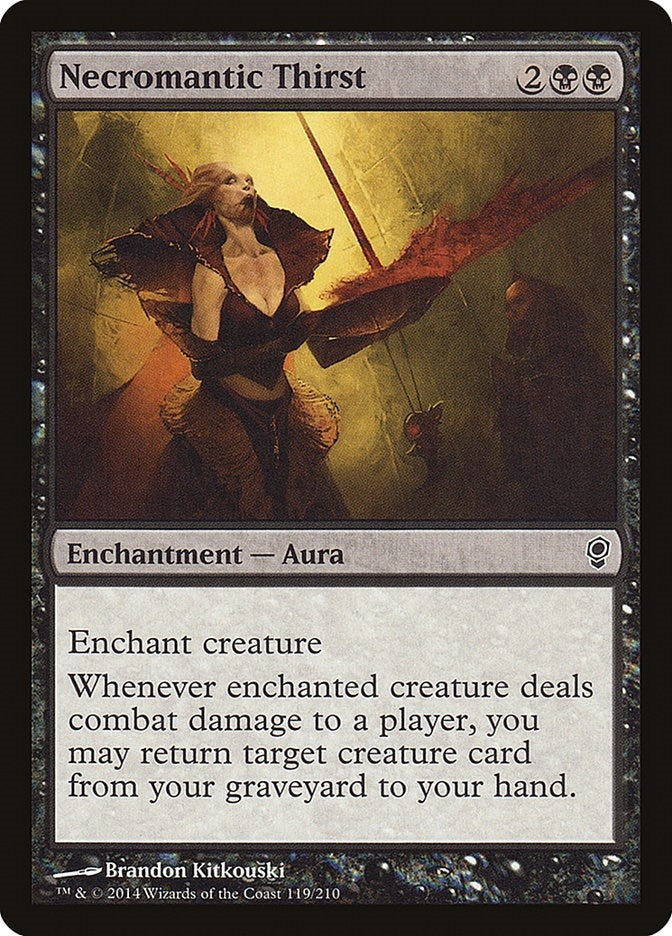 Image for Necromantic Thirst (Conspiracy) (119) - Magic: The Gathering