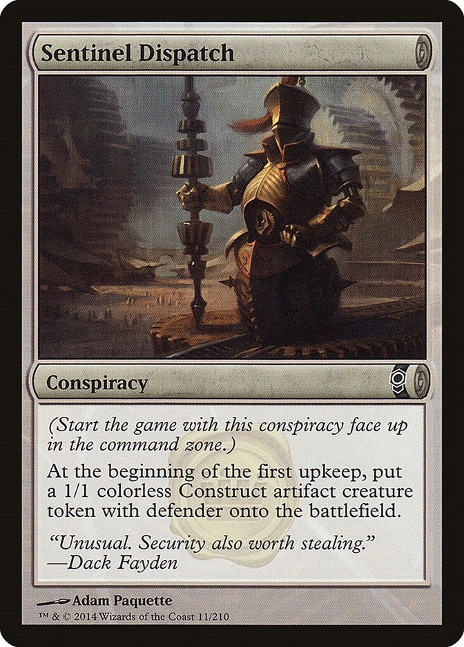 Image for Sentinel Dispatch (Conspiracy) (11) - Magic: The Gathering