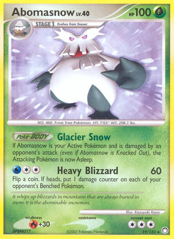 Image for Abomasnow (Mysterious Treasures) (19/123) - Pokemon