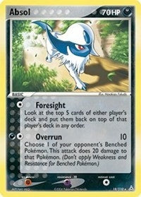 Image for Absol (Holon Phantoms) (18/110) - Pokemon
